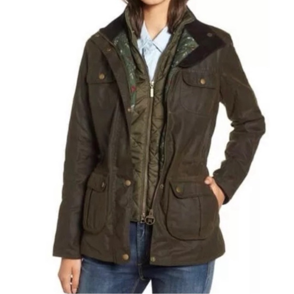 New Barbour Chaffinch Wax Coat